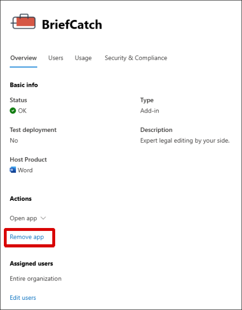 bc3-remove-app-m365-admin-center