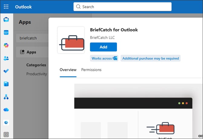 briefcatch-outlook-online-add-new
