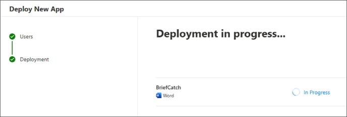 briefcatch3-m365-deployment-in-progress